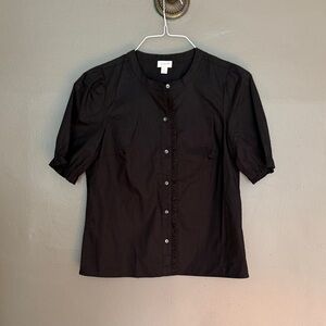 J. Crew Charcoal Button-Up Shirt